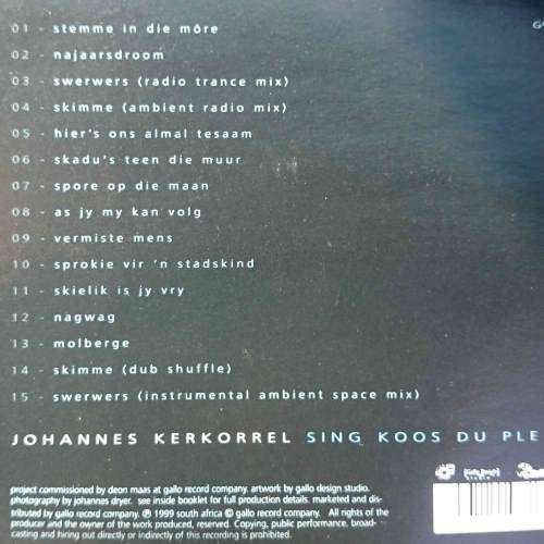 Johannes Kerkorrel : Sing Koos Du Plessis : CD
