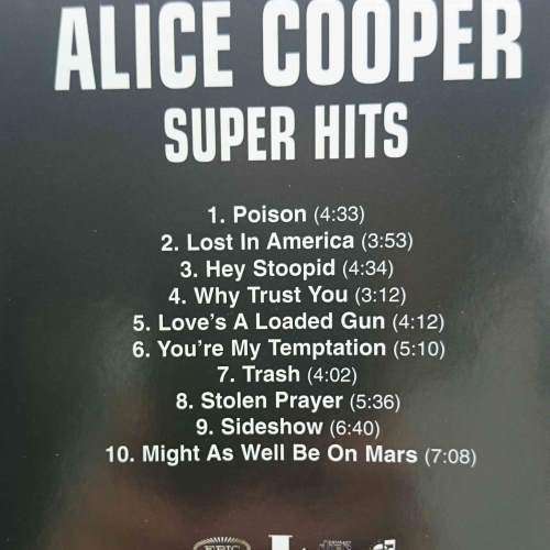 Alice Cooper : Super Hits : CD