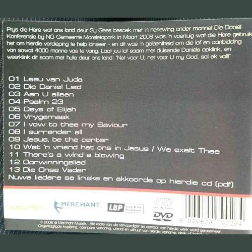 Daniels Aanbid Duisende : CD + DVD : CD