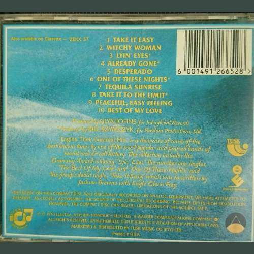 The Eagle : Their Greatest Hits : CD
