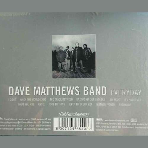 Dave Matthews Band : Everyday : CD