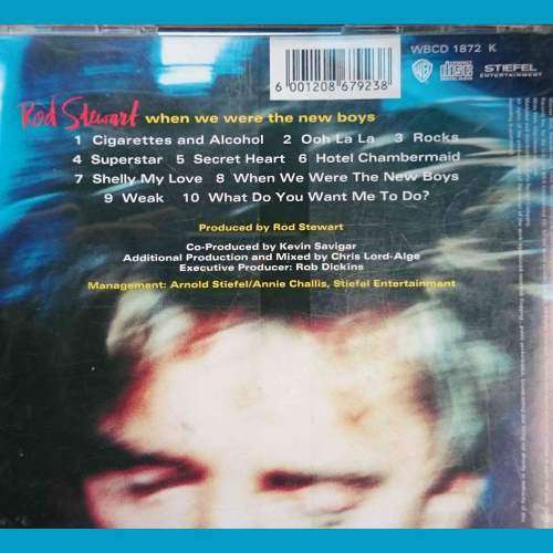 Rod Stewart : When we were the new boys : CD