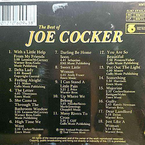 Joe Cocker : The best of Joe Cocker : CD
