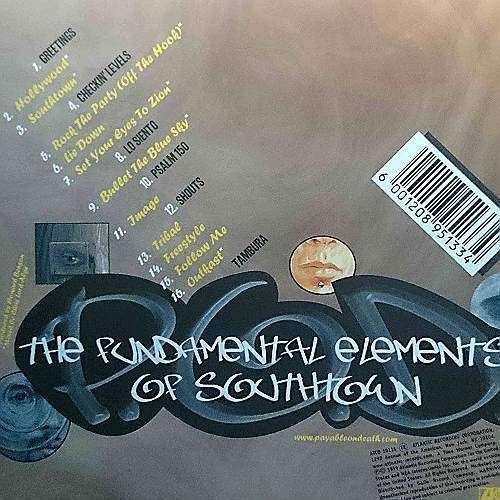 P.O.D. POD : The fundamental Elements of Southtown : CD