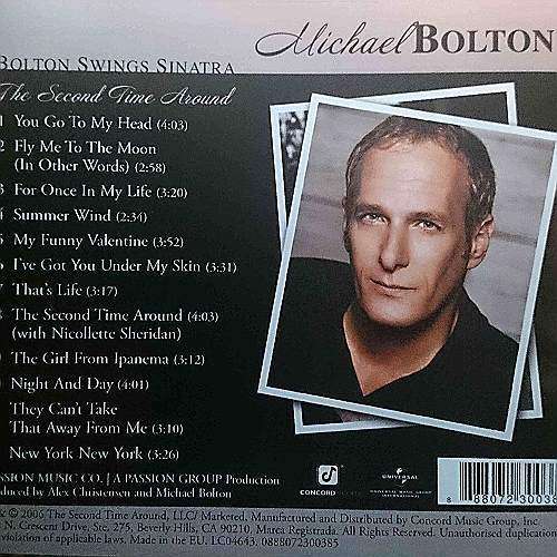 Michael Bolton : Bolton Swings Sinatra : CD