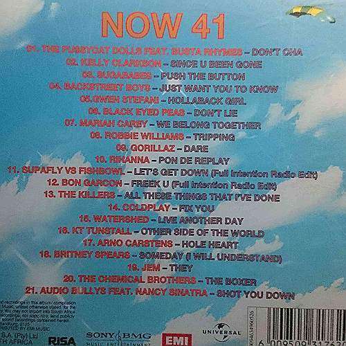 Now 41 : Now thats what I Call Music 41 : Various Artists : CD