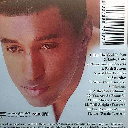 Babyface : Baby Face : For the Cool in You : CD
