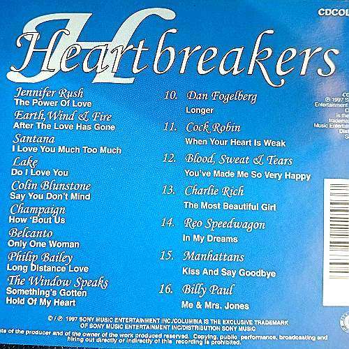 Heartbreakers : Various Artists : CD