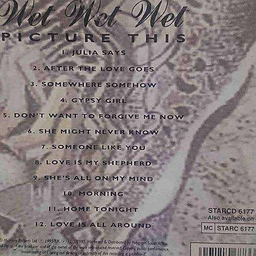 Wet Wet Wet : Picture This : CD