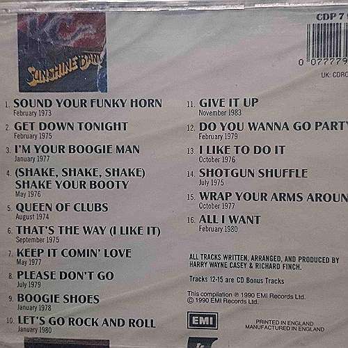 KC and The Sunshine Band : The Best of : CD
