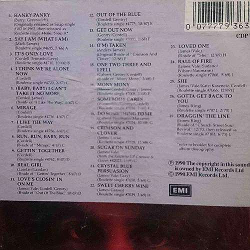 Tommy James and the Shondells : Anthology : CD