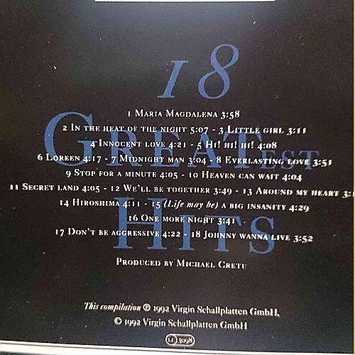 Sandra : 18 Greatest Hits : CD