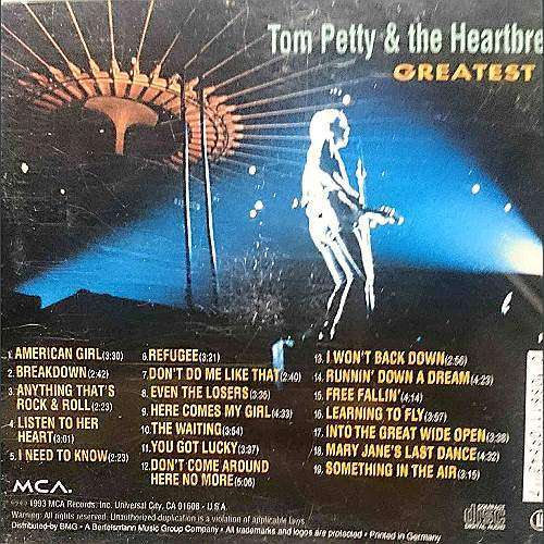 Tom Petty and the Heartbreakers : Greatest Hits : CD