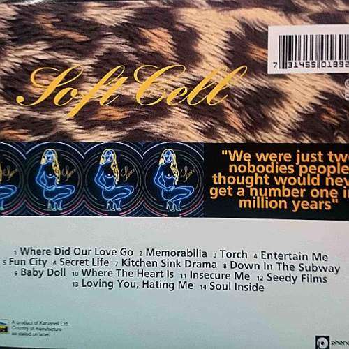 Soft Cell : Down in the Subway : CD