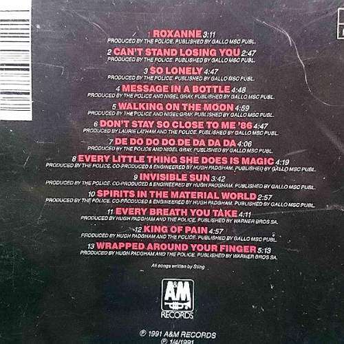 Police : Their Greatest Hits : CD