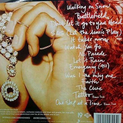 Jordin Sparks : Battlefield : CD