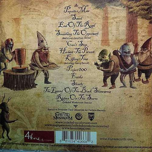 Infected Mushroom : The Legend of the Black Shawarma : CD