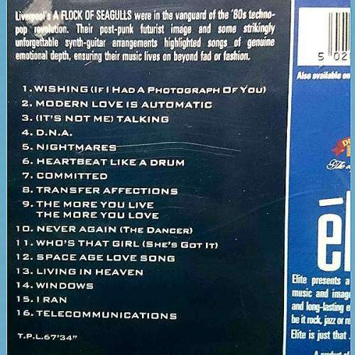 A Flock of Seagulls : Telecommunications : CD