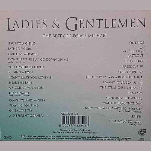 George Michael : Ladies and Gentlemen : 2 CD Set : CD