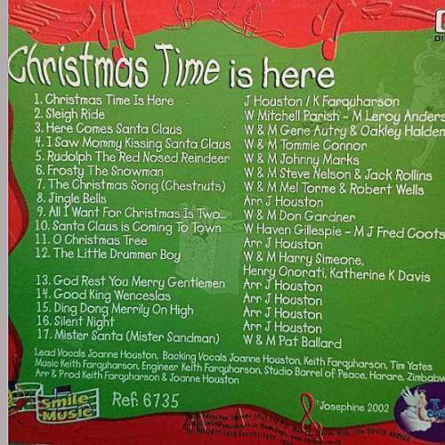 Christmas Time is here by Josephine : CD