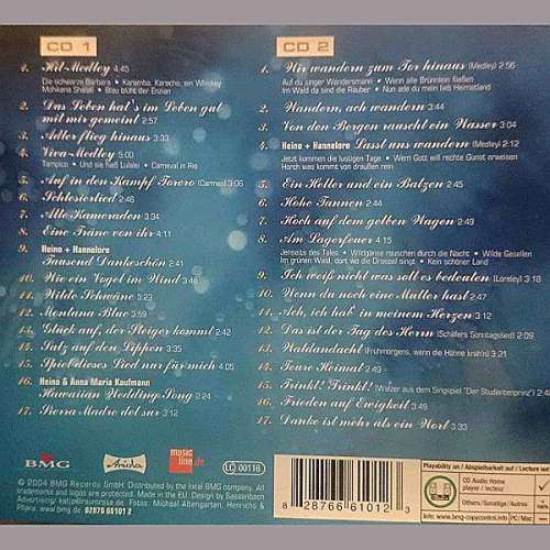 Heino : Das Beste zum Jubilaum : 2 CD Set (CD FOR SALE)