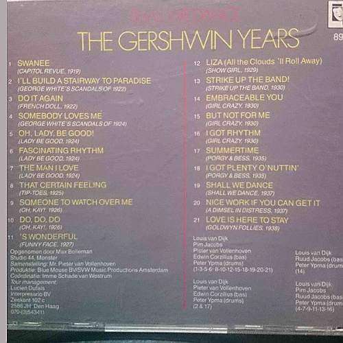 Shall We Dance : The Gershwin Years : Variosu Artists  (CD FOR SALE)