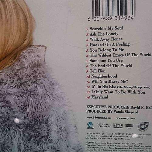 Songs from Ally McBeal : Featuring Vonda Shepard (CD FOR SALE)