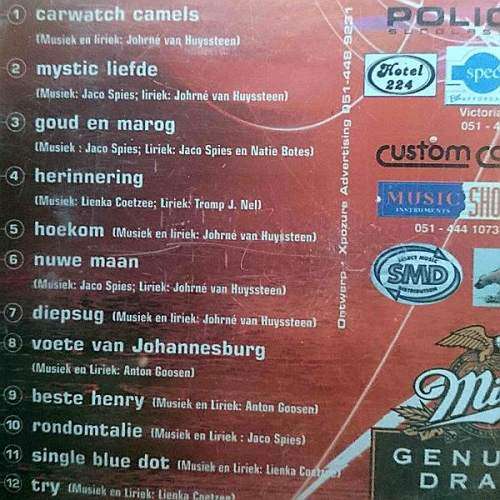 D Disselblom Goud en Marog  (CD FOR SALE)