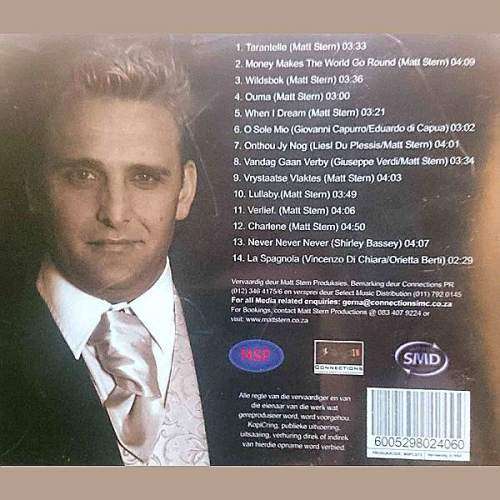 Matt Stern : vandag Gaan verby (CD FOR SALE)