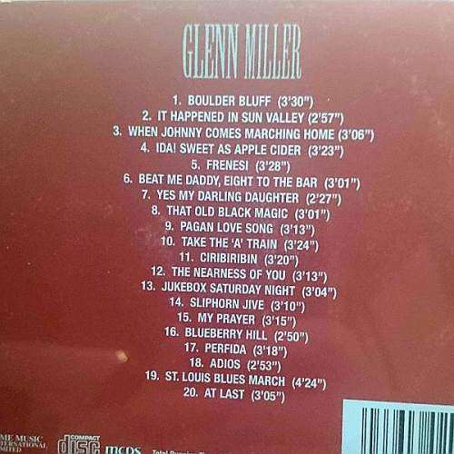 Glen Miller : Glen Miller (CD FOR SALE)