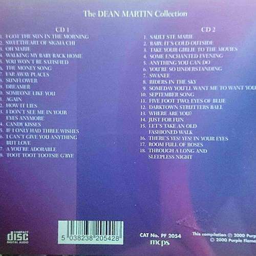 The Dean Martin  Collection : 2 Cd Set (CD FOR SALE)