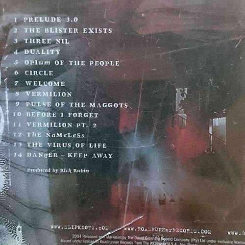 Slipknot : Volume Three : The Subliminal Verses (CD FOR SALE)