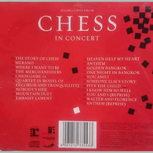 Highlights from Chess in Concert (CD FOR SALE)