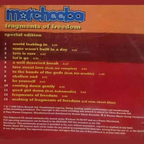 Fragments of Freedom: Special Edition : CD