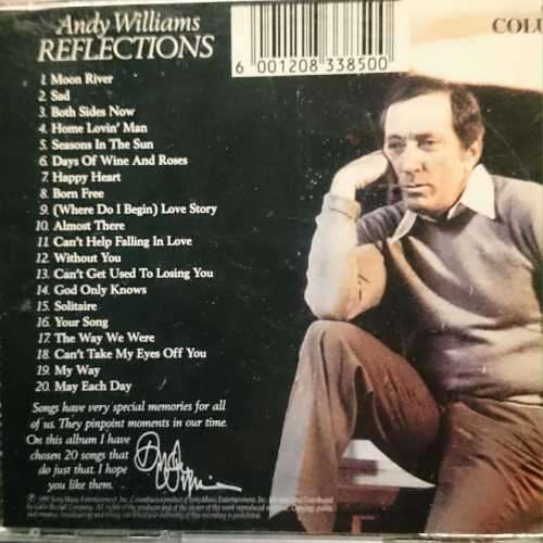 Andy Williams : Reflections (CD FOR SALE)