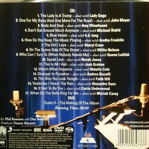 Tony Bennett : Duets 2 (CD FOR SALE)