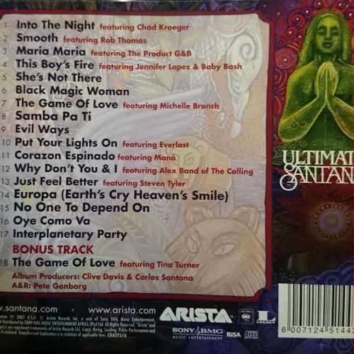 Santana : Ultimate Santana (CD FOR SALE)