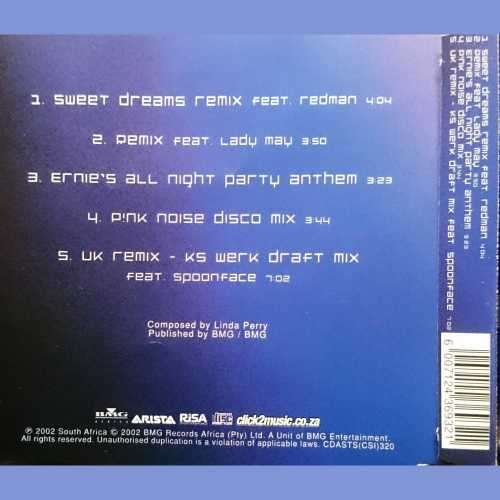 Pink : Get the Party Started : The Remixes : CD Single : Made in  RSA (CD FOR SALE)