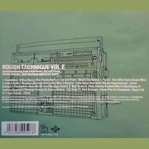 Rough Technique Volume 2 : Various Artists (CD FOR SALE)