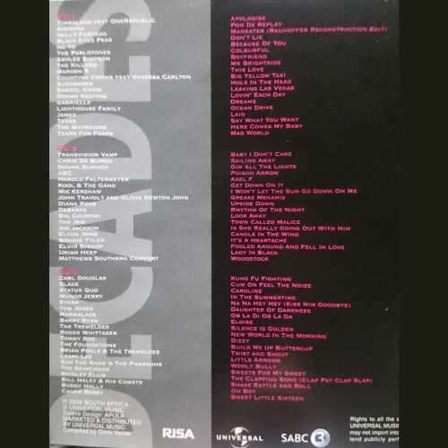 Decades : Volume 4  : Various Artists  : 3 CD Set : CD