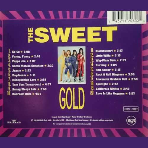 The Sweet: Gold : 20 Super Hits : CD