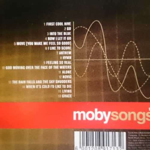 Moby : Songs (CD FOR SALE)