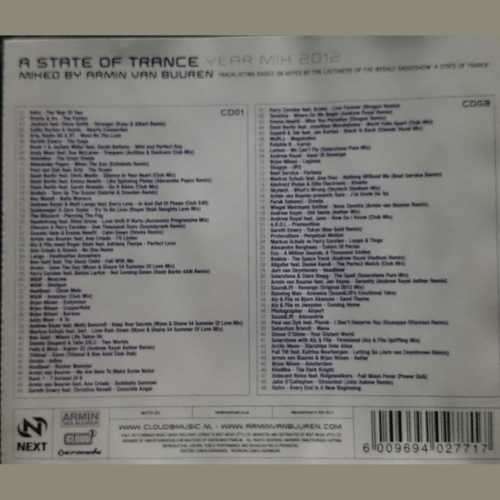 A State of Trance : Year Mix 2012 (CD FOR SALE)