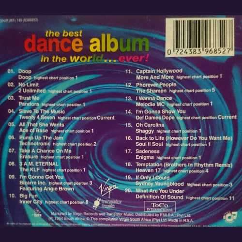 The Best Dance Album in the World ever (CD FOR SALE)