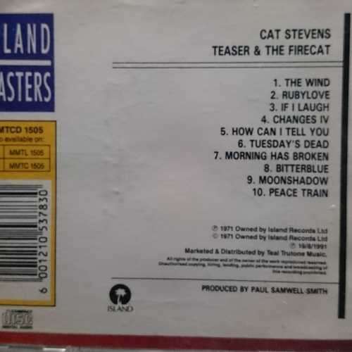 Cat Stevens : Teaser and the Firecat (CD FOR SALE)