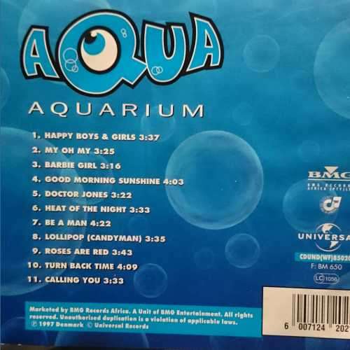 Aqua : Aquarium (CD FOR SALE)