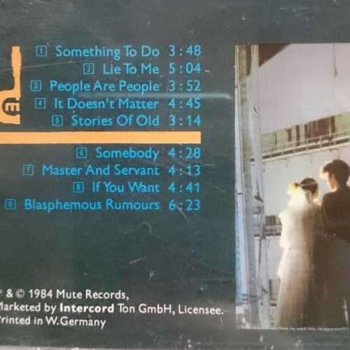 Depeche Mode : Some Great Reward (CD FOR SALE)
