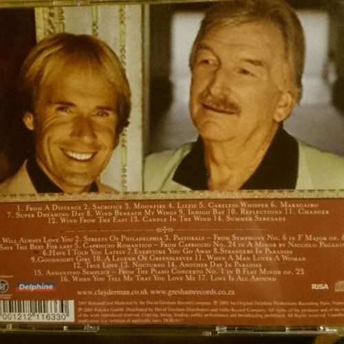 Richard Clayderman Meets James Last : Most Beautiful Songs in the World  : 2 CD Set (CD FOR SALE)