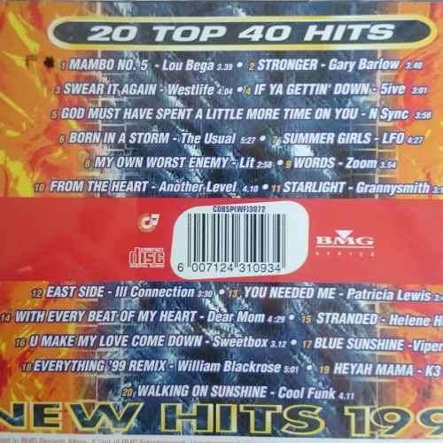new Hits 1999 : Various Artists  (CD FOR SALE)