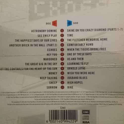 The Best of Pink Floyd : Echoes (CD FOR SALE)
